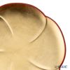 井助 漆器 中皿 福梅 18cm 金箔・銀箔 ペア 木紛加工品／ウレタン塗り NC-430／556