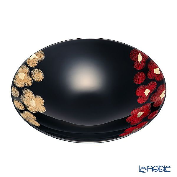 井助 漆器 ボウル／ 中鉢 紅白華 木紛加工品／漆塗り 24×5cm MA-729