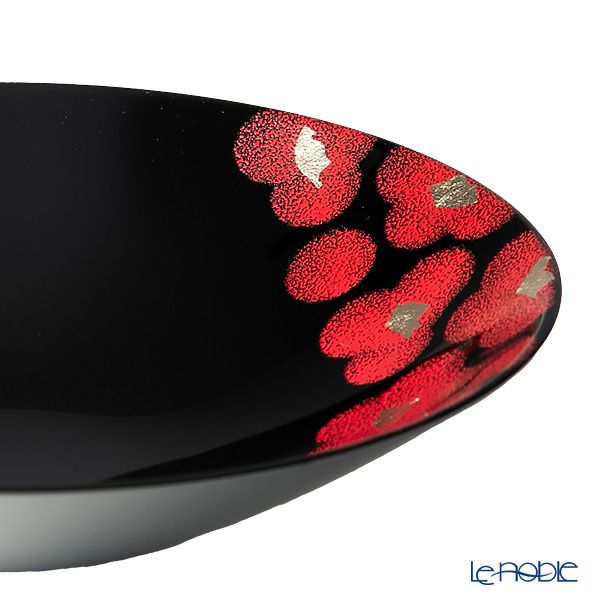 井助 漆器 ボウル／ 中鉢 紅白華 木紛加工品／漆塗り 24×5cm MA-729