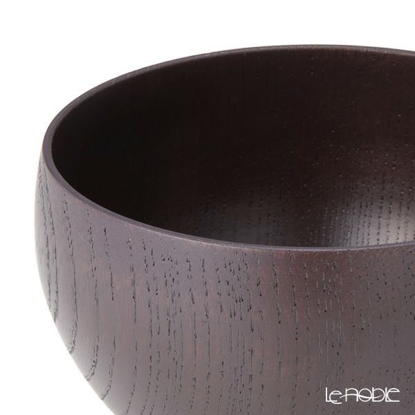 井助 ISUKE うるし椀／汁椀 京野菜きょうのな 加茂なす 紫 漆塗り 木製（けやき）11×H7.5cm NC-1407