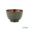 井助 漆器 汁椀 彩八雲 緑 木製（けやき）／漆塗り 11×H7cm NC-FB11-8