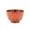 井助 漆器 汁椀 漆切子 朱 木製（けやき）／漆塗り 11.5×H7.5cm NC-561