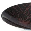 井助 漆器 ボウル 牡丹彫 大鉢 黒／朱 木紛加工品／漆塗り 24×H5cm MA-724