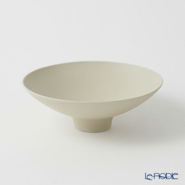 きほんのうつわ こなれ小鉢 焼き締め 15cm 白茶 滝呂焼