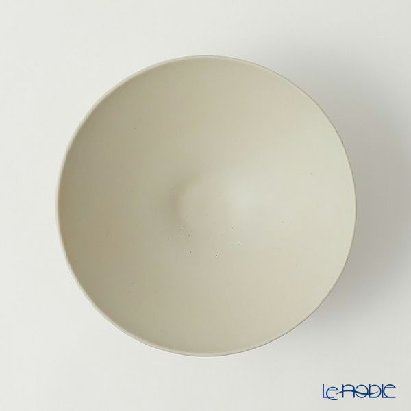 きほんのうつわ こなれ小鉢 焼き締め 15cm 白茶 滝呂焼