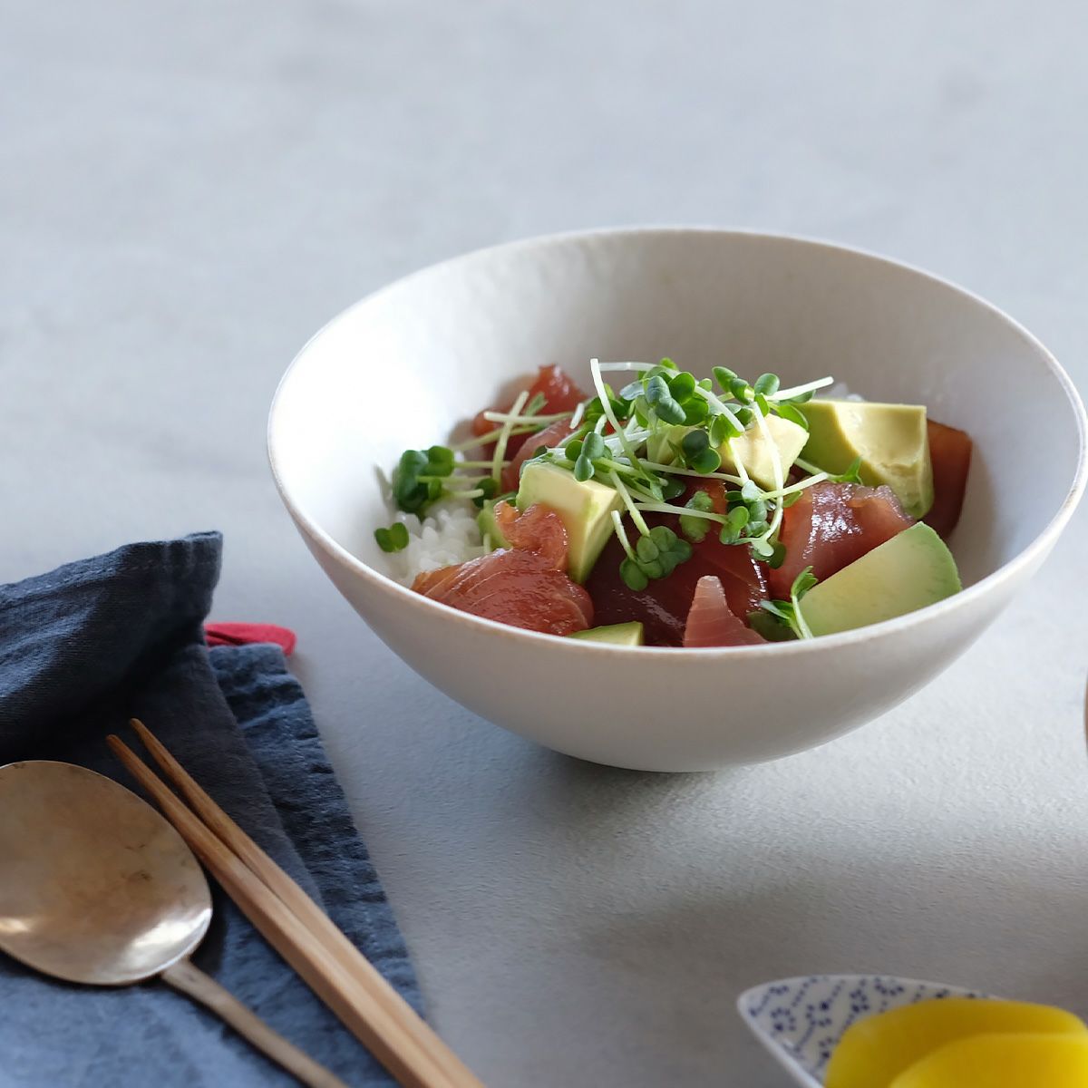 きほんのうつわ 日々ボウル 800ml 白 滝呂焼