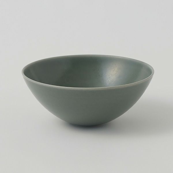 きほんのうつわ 日々ボウル 800ml 深緑 滝呂焼