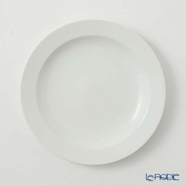 きほんのうつわ 大皿／プレート 24cm 白 滝呂焼