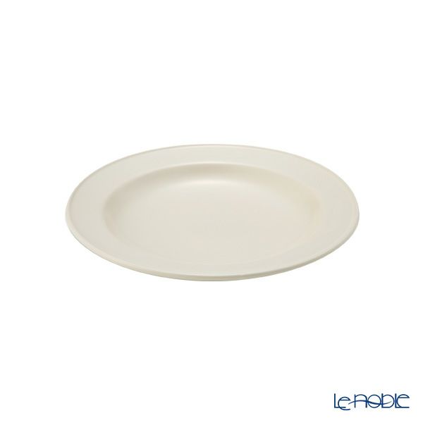 きほんのうつわ 小皿／プレート／ソーサー 16cm 生成／きなり 滝呂焼 リニューアル※原料の一部にリサイクル土を利用