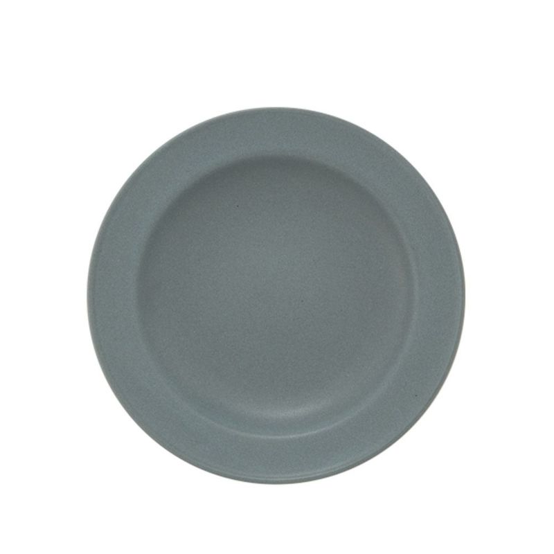 きほんのうつわ 小皿／プレート／ソーサー 16cm 灰 滝呂焼 リニューアル※原料の一部にリサイクル土を利用