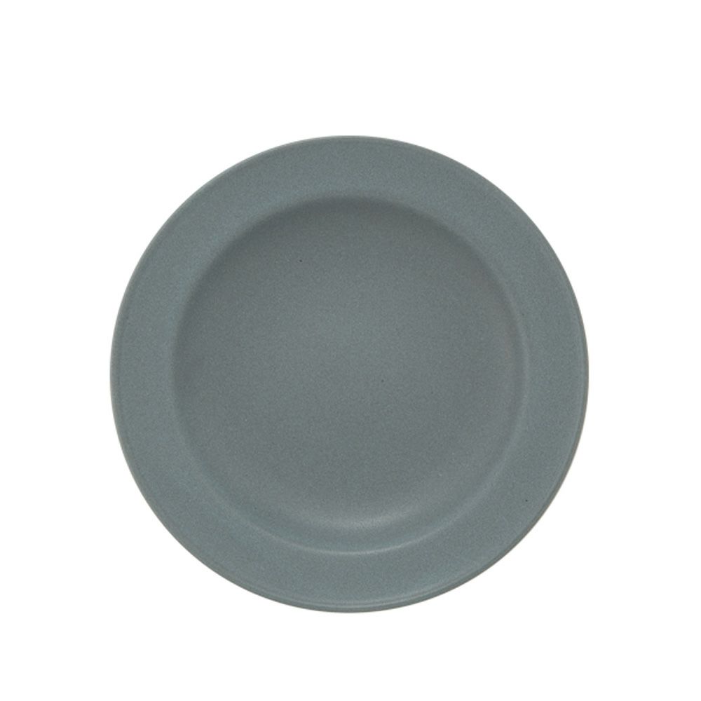 きほんのうつわ 小皿／プレート／ソーサー 16cm 灰 滝呂焼 リニューアル※原料の一部にリサイクル土を利用