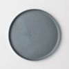 きほんのうつわ 切立プレート（高台付き） 灰 21cm 滝呂焼 ※原料の一部にリサイクル土を利用
