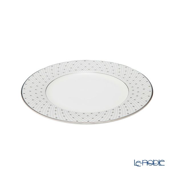 プラウナ ジュエリー スワロフスキーエレメント プリンセスプラチナ プレート 21cm