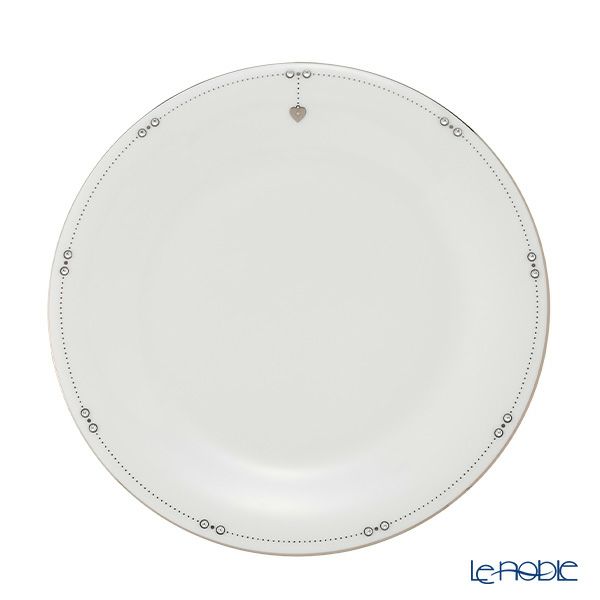 プラウナ ジュエリー スワロフスキーエレメント ベストウィッシュ プレート 21.5cm ハート