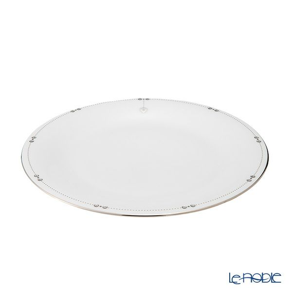 プラウナ ジュエリー スワロフスキーエレメント ベストウィッシュ プレート 21.5cm ハート