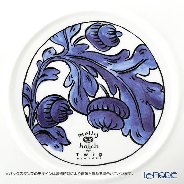 Twig NEW YORK ヘリテージ ブルーバード プレート 21cm