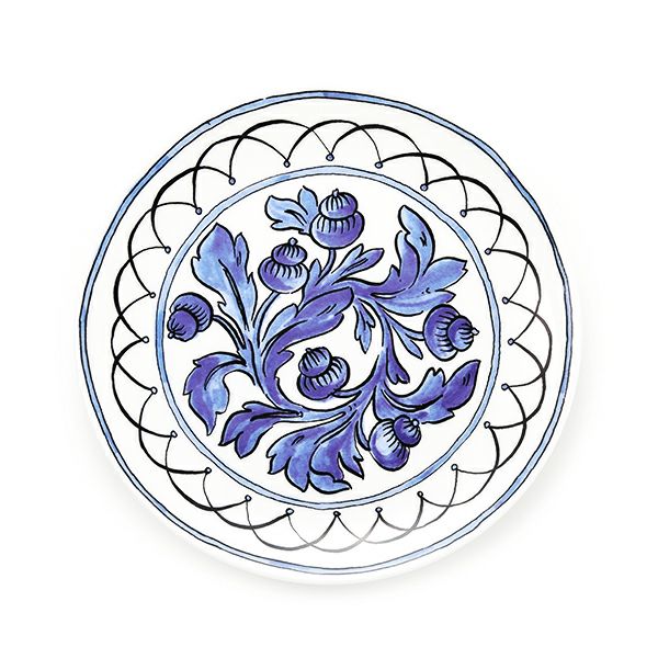 Twig NEW YORK ヘリテージ ブルーバード プレート 21cm