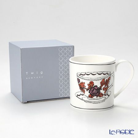 Twig NEW YORK ヘリテージ ハマナス マグ 380ml