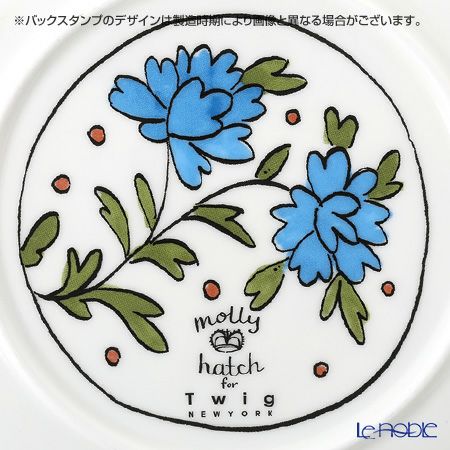 Twig NEW YORK ヘリテージ ヤグルマギク プレート 21cm