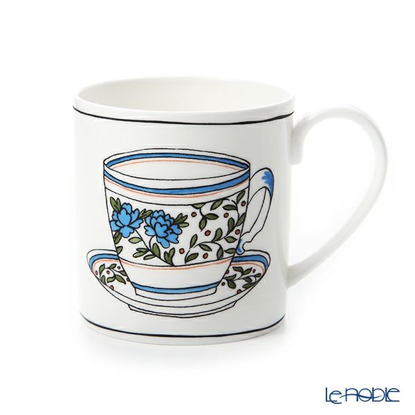 Twig NEW YORK ヘリテージ ヤグルマギク マグ 380ml