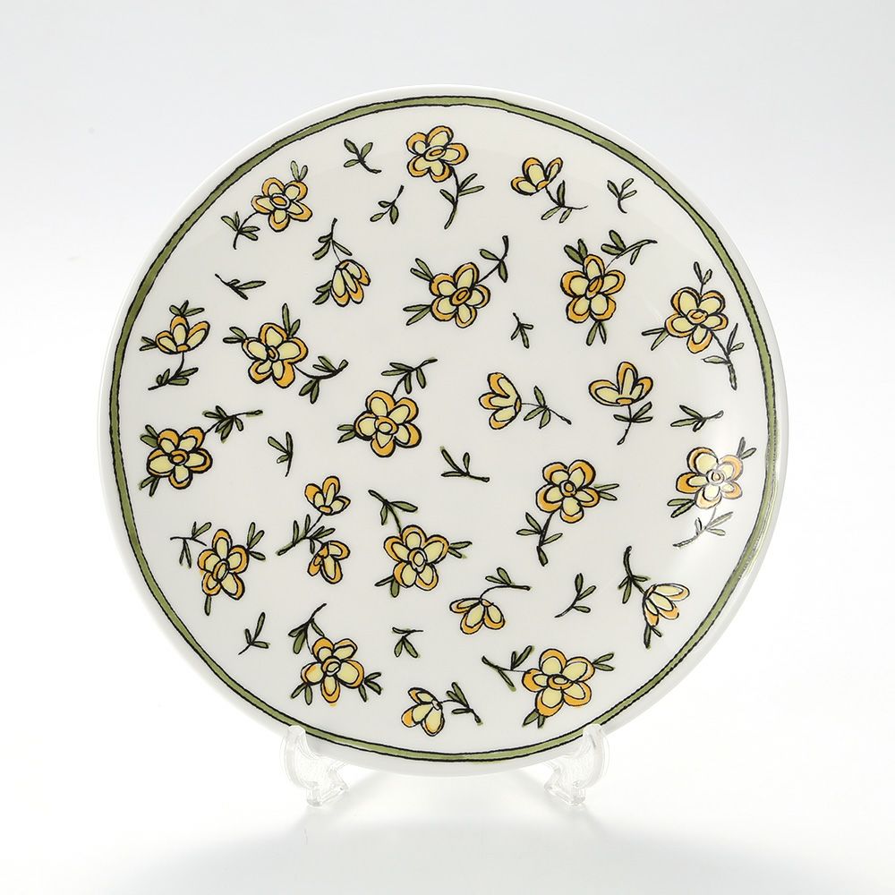 Twig NEW YORK ヘリテージ イエローデイジー プレート 21cm