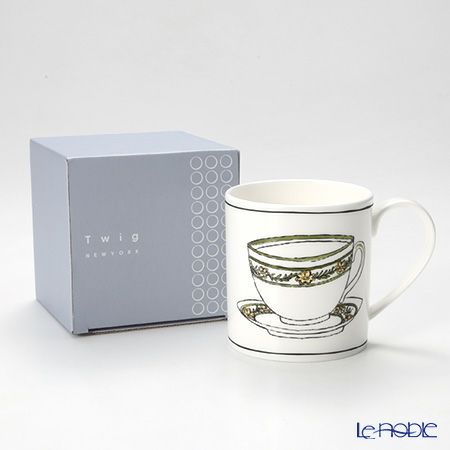 Twig NEW YORK ヘリテージ イエローデイジー マグ 380ml
