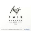 Twig NEW YORK ペタル カップ＆ソーサー