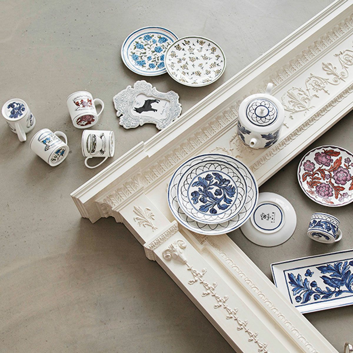 Twig NEW YORK ヘリテージ ブルーバード カップ＆ソーサー 200ml