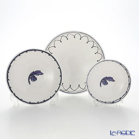 Twig NEW YORK ヘリテージ ブルーバード プレート セット（10.5／13／16cm）