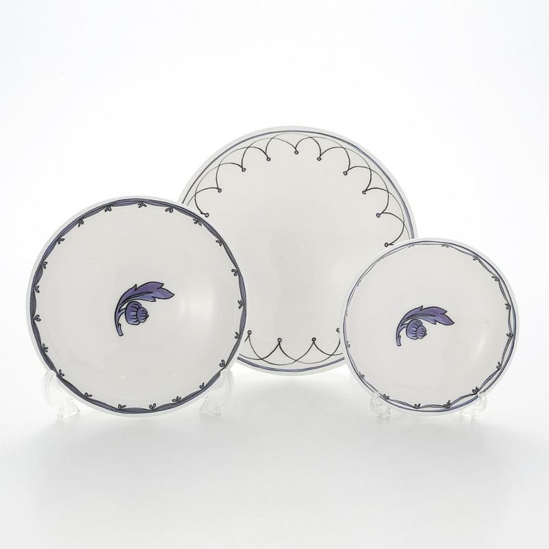 Twig NEW YORK ヘリテージ ブルーバード プレート セット（10.5／13／16cm）