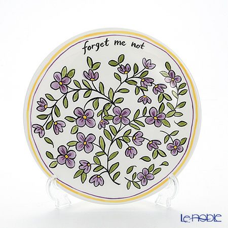 Twig NEW YORK ヘリテージ ワスレナグサ プレート 21.5cm