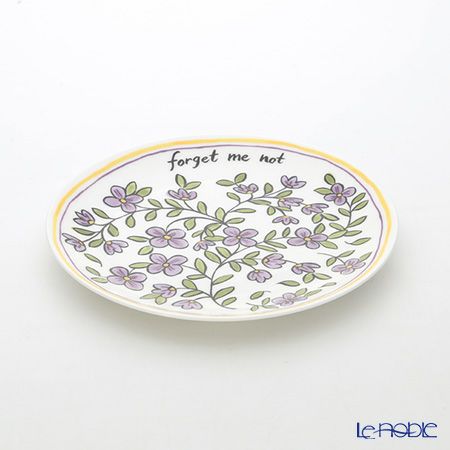 Twig NEW YORK ヘリテージ ワスレナグサ プレート 21.5cm