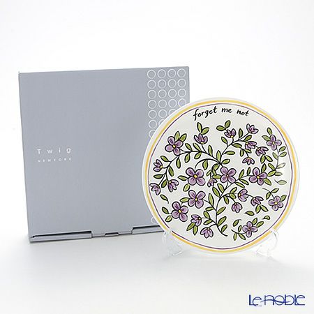 Twig NEW YORK ヘリテージ ワスレナグサ プレート 21.5cm