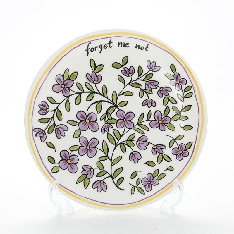 Twig NEW YORK ヘリテージ ワスレナグサ プレート 21.5cm