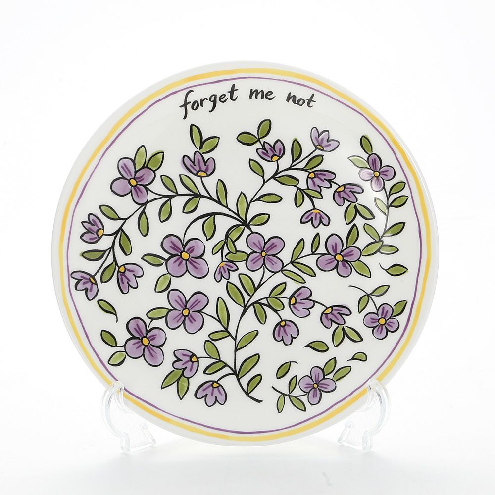 Twig NEW YORK ヘリテージ ワスレナグサ プレート 21.5cm