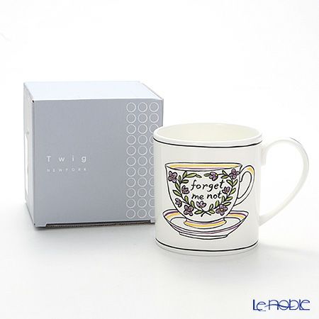 Twig NEW YORK ヘリテージ ワスレナグサ マグ 380ml