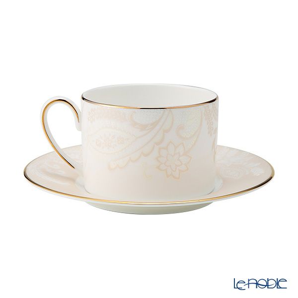 プラウナ プレミアム サテンスティッチ ティーカップ＆ソーサー 200ml