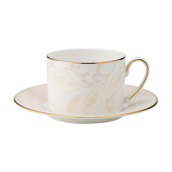 プラウナ プレミアム サテンスティッチ ティーカップ＆ソーサー 200ml