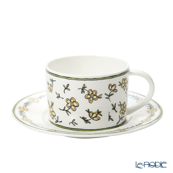 Twig NEW YORK ヘリテージ イエローデイジー カップ＆ソーサー 200ml