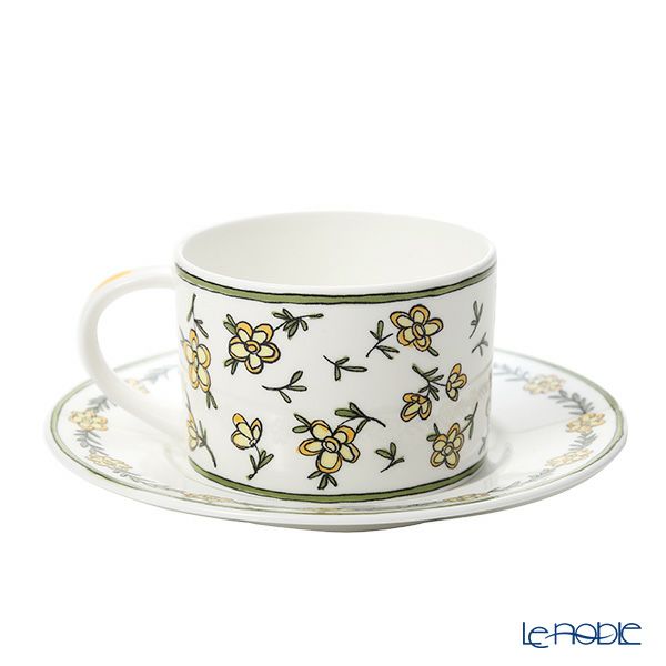 Twig NEW YORK ヘリテージ イエローデイジー カップ＆ソーサー 200ml