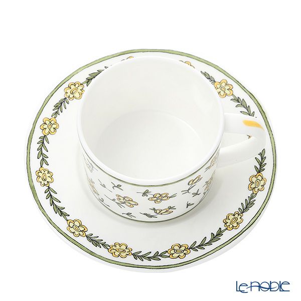 Twig NEW YORK ヘリテージ イエローデイジー カップ＆ソーサー 200ml