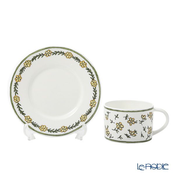 Twig NEW YORK ヘリテージ イエローデイジー カップ＆ソーサー 200ml