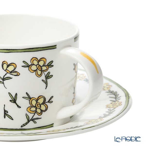 Twig NEW YORK ヘリテージ イエローデイジー カップ＆ソーサー 200ml