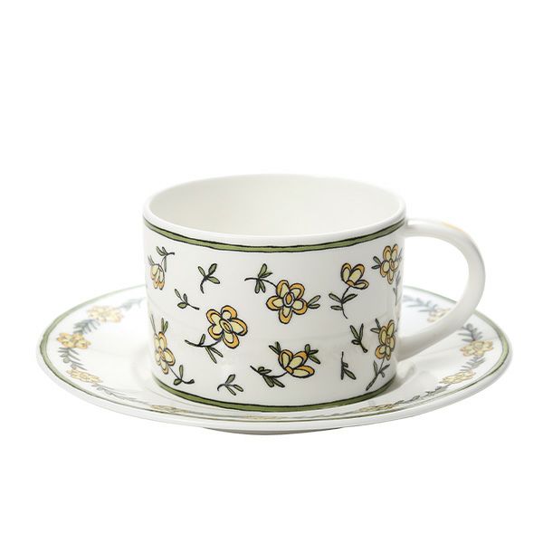 Twig NEW YORK ヘリテージ イエローデイジー カップ＆ソーサー 200ml