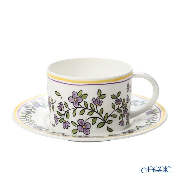 Twig NEW YORK ヘリテージ ワスレナグサ カップ＆ソーサー 200ml