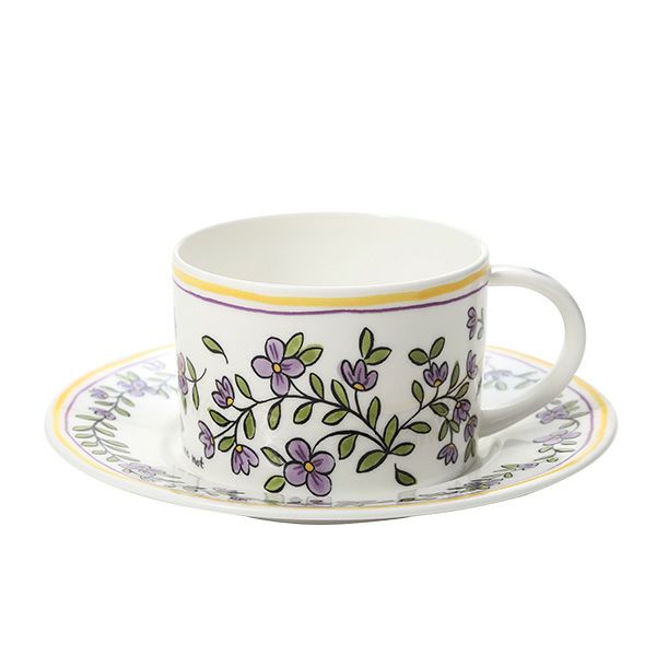 Twig NEW YORK ヘリテージ ワスレナグサ カップ＆ソーサー 200ml