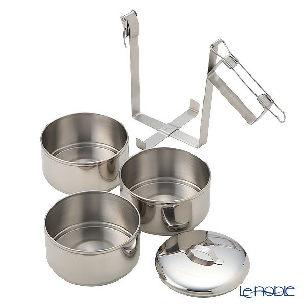 シーガル フードキャリア 弁当箱（ランチボックス） ステンレス 10×3