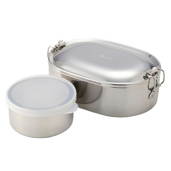シーガル オーバルランチボックス 弁当箱 ステンレス 17cm（800ml