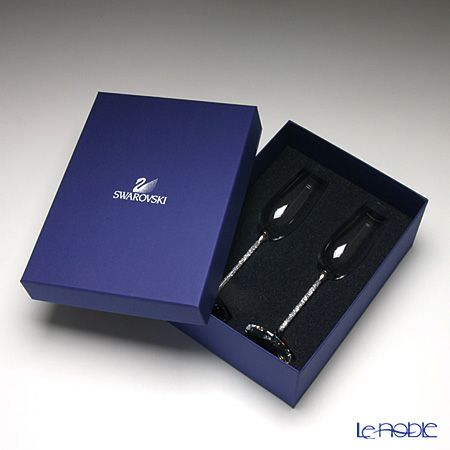 スワロフスキー Crystalline／シャンパンフルート シルバー（2個セット） SWV255-678