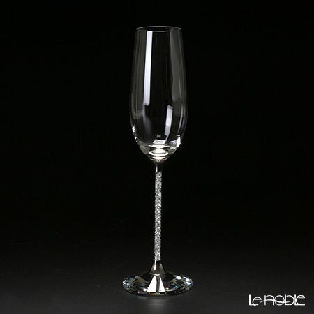 スワロフスキー Crystalline／シャンパンフルート シルバー（2個セット） SWV255-678
